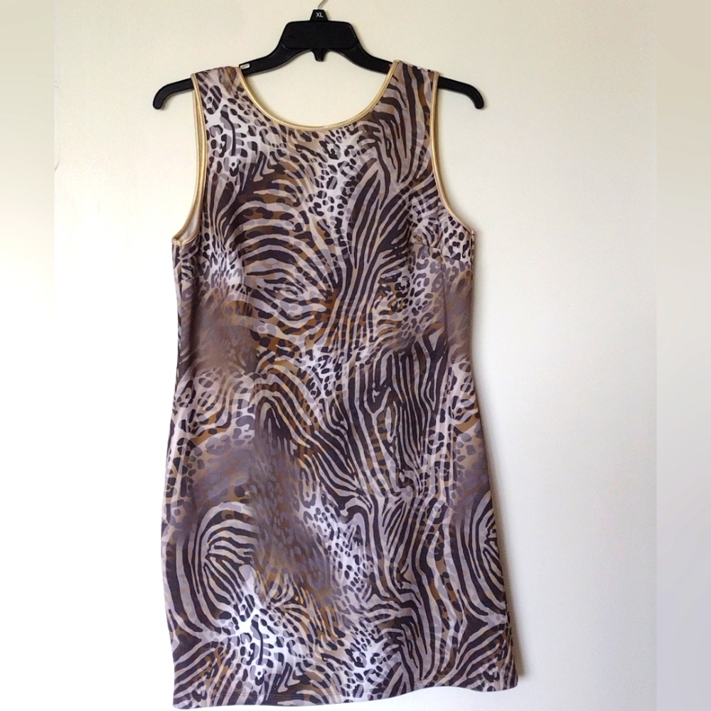 Animal Print Bodycon Dress